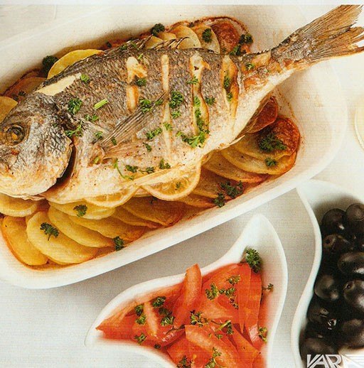 Dorada al horno